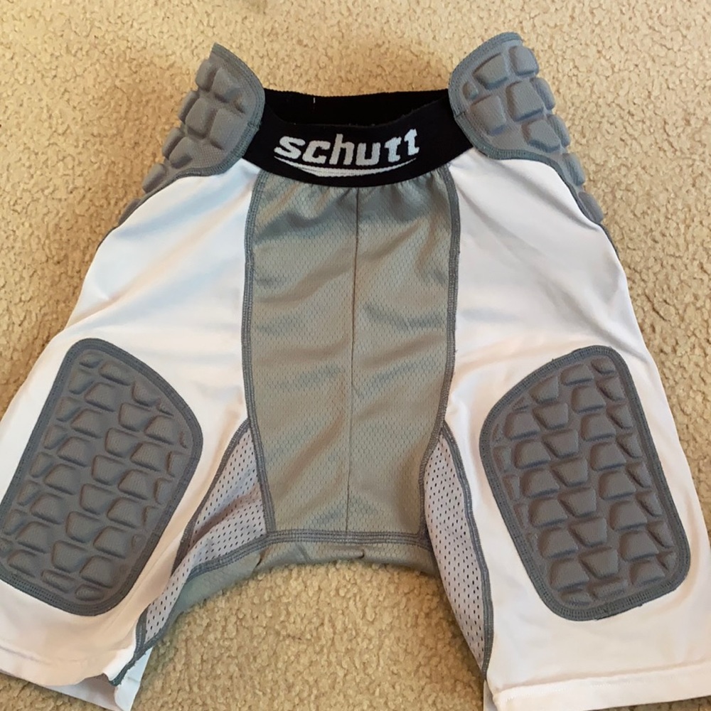 Boys Schutt football girdle shorts size YL